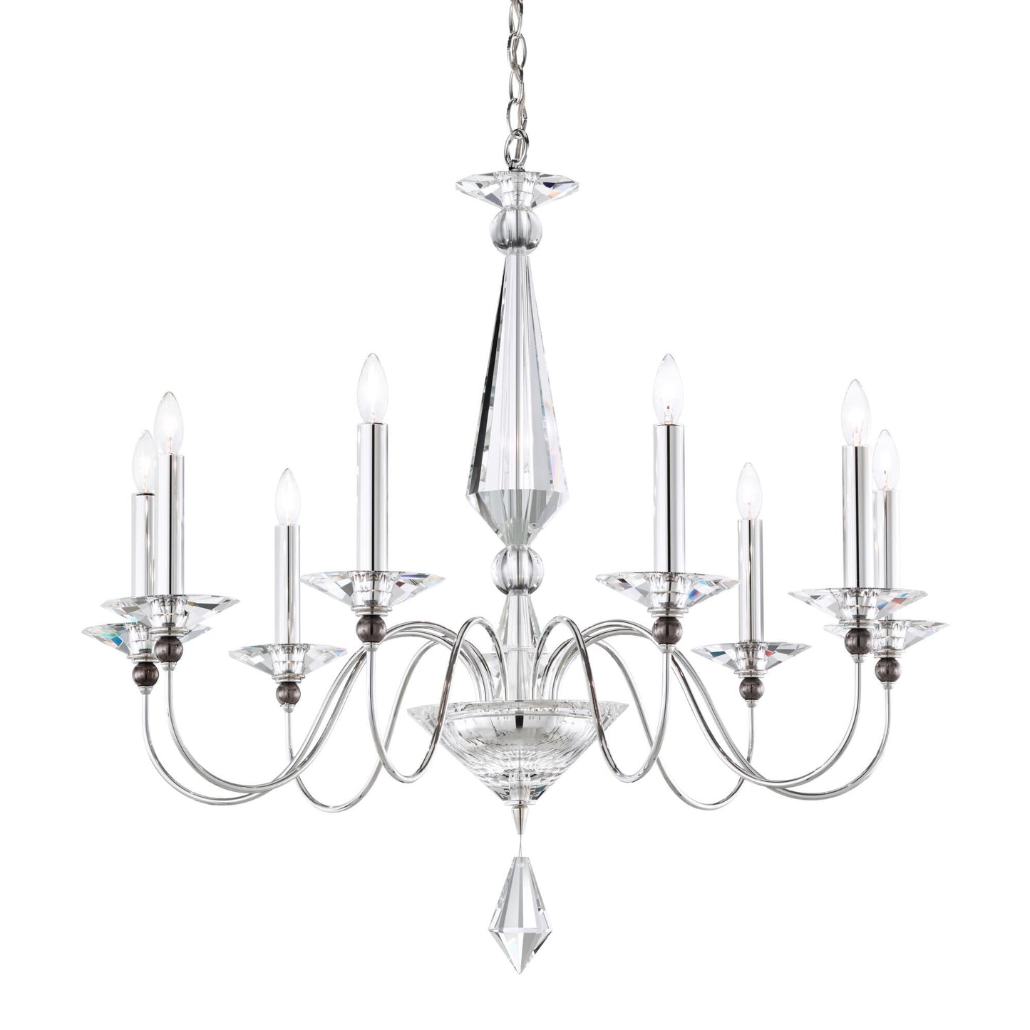 Schonbek Jasmine 33 Inch 9 Light Chandelier Cp118524