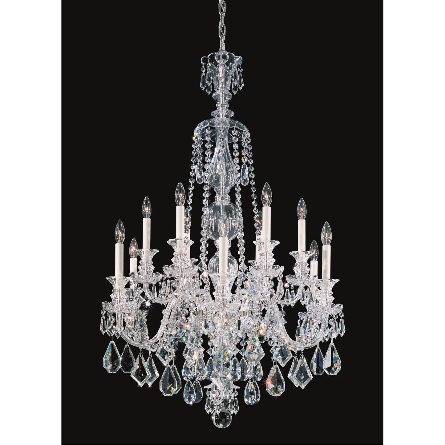 Schonbek Hamilton 30 Inch 12 Light Chandelier Cp82088