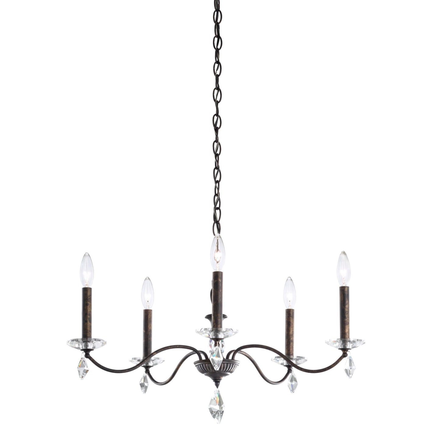 Schonbek Modique 27 Inch 5 Light Chandelier Cp200720