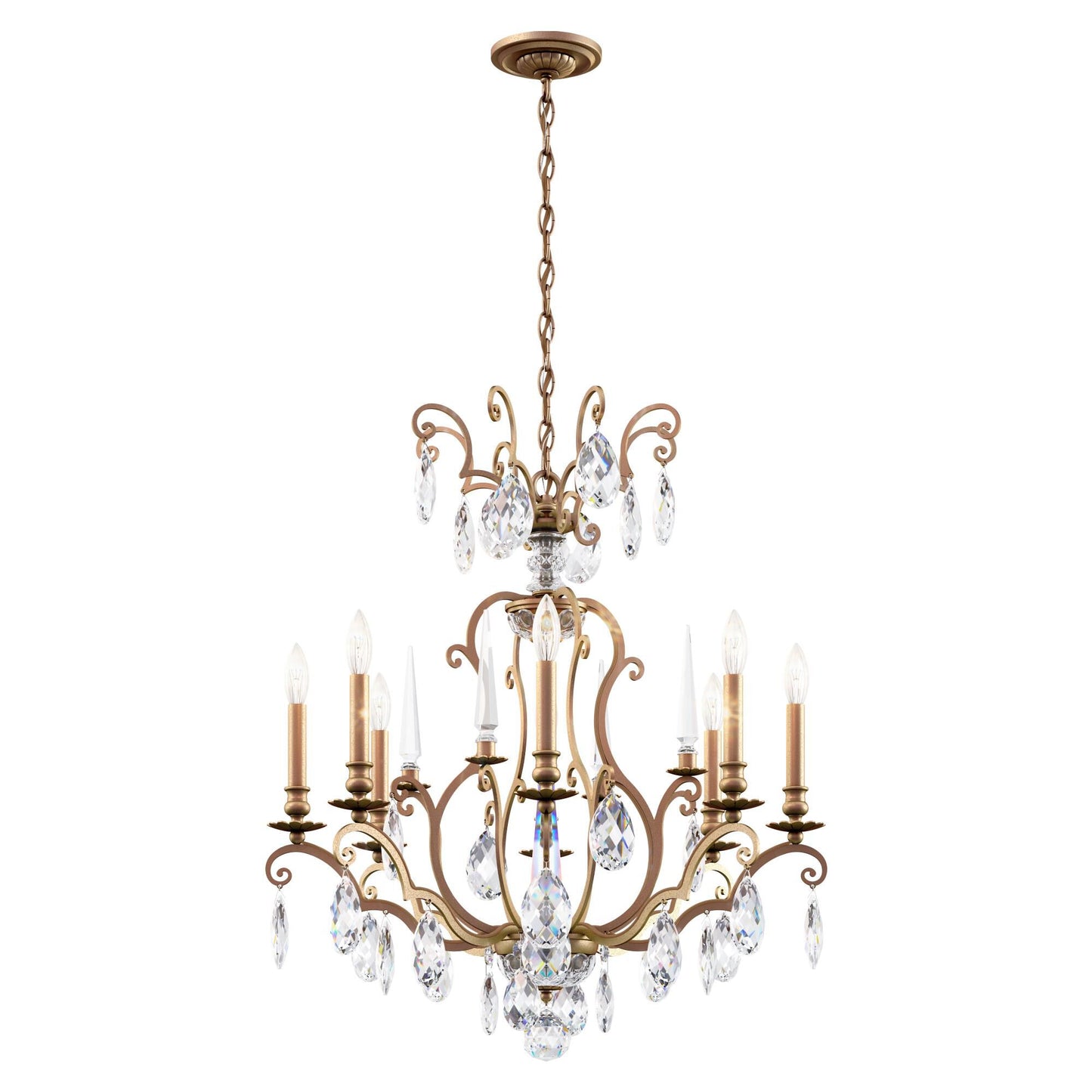 Schonbek Nouveau 32 Inch 8 Light Chandelier Cp484625