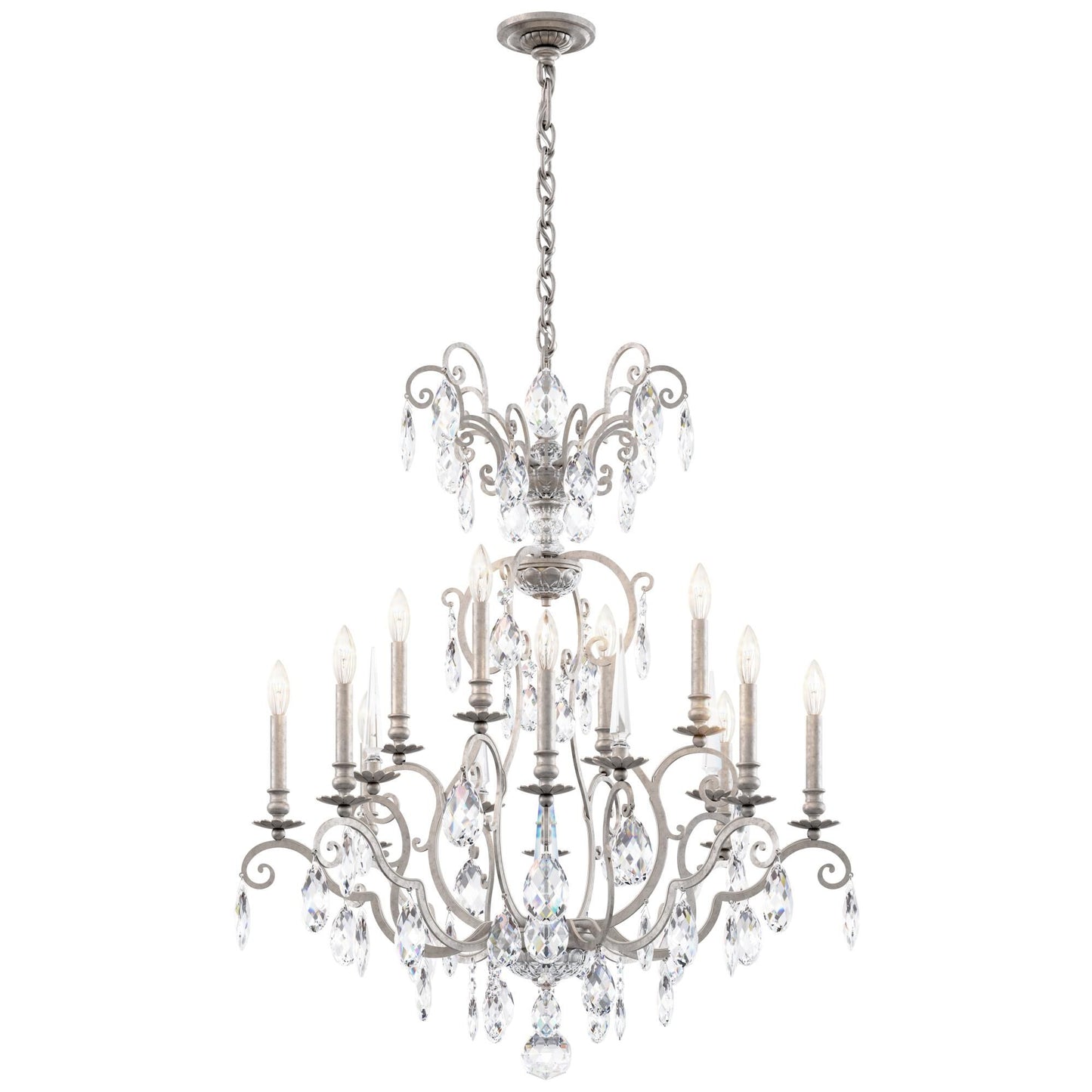 Schonbek Nouveau 32 Inch 12 Light Chandelier Cp484630