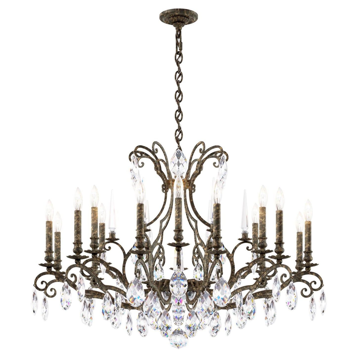 Schonbek Nouveau 40 Inch 18 Light Chandelier Cp484635