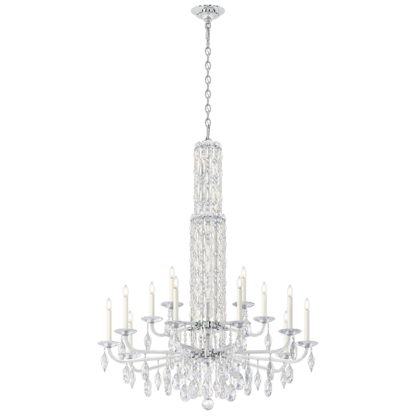 Schonbek Sarella 40 Inch 17 Light Chandelier Cp724043