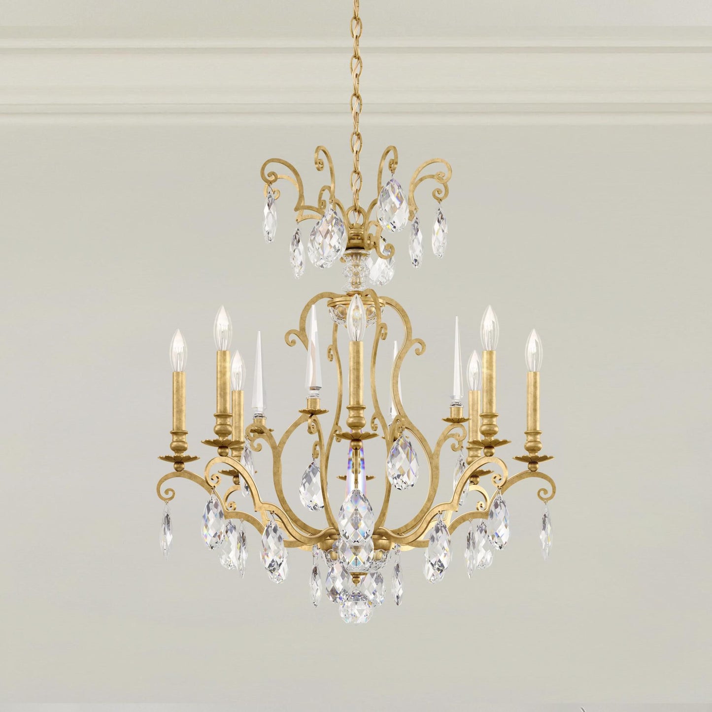 Schonbek Nouveau 32 Inch 8 Light Chandelier Cp484625