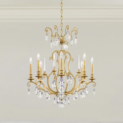 Schonbek Nouveau 32 Inch 8 Light Chandelier Cp484625