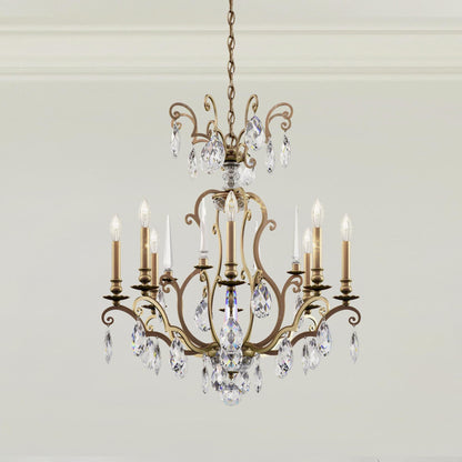 Schonbek Nouveau 32 Inch 8 Light Chandelier Cp484625