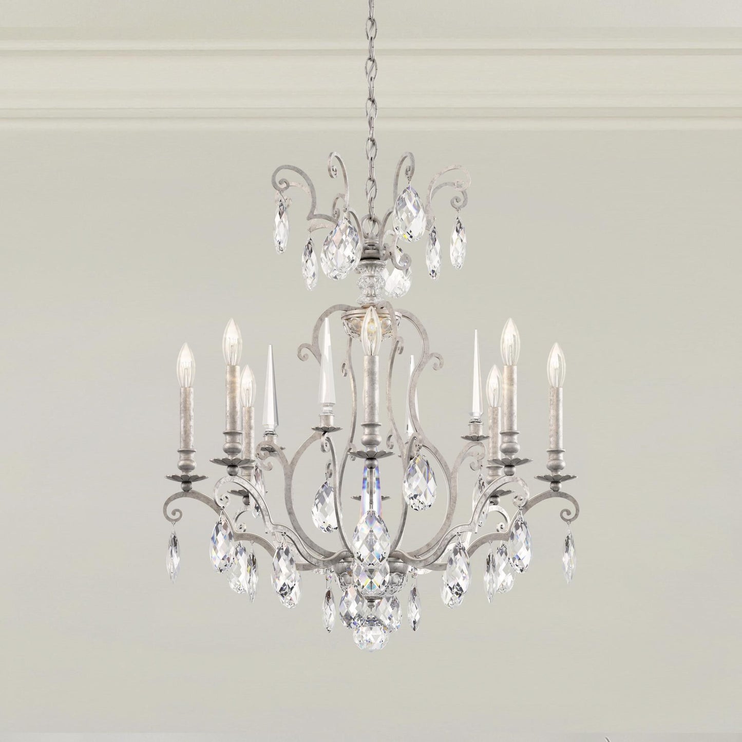 Schonbek Nouveau 32 Inch 8 Light Chandelier Cp484625