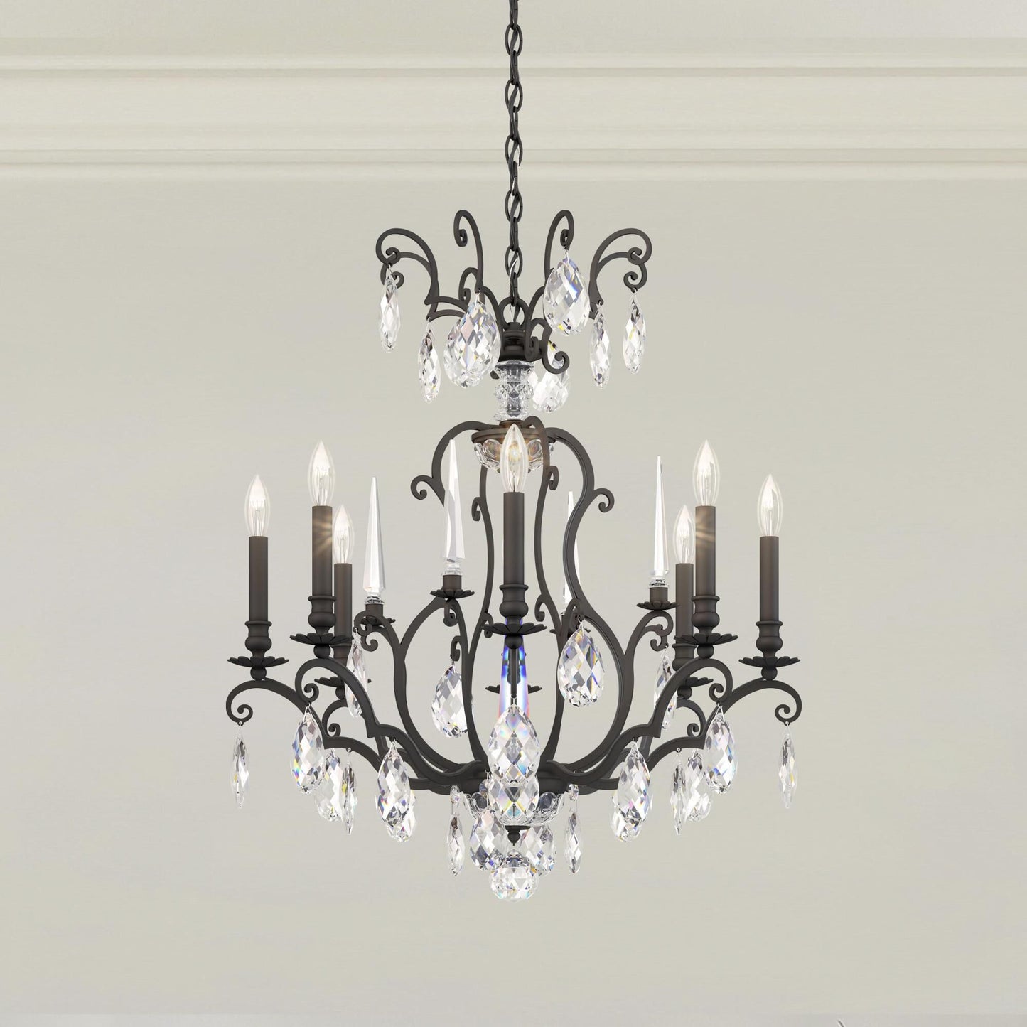 Schonbek Nouveau 32 Inch 8 Light Chandelier Cp484625