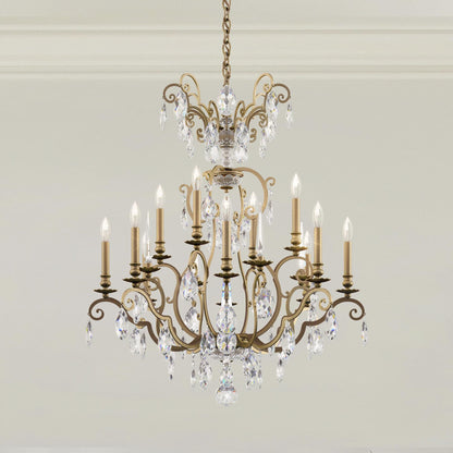 Schonbek Nouveau 32 Inch 12 Light Chandelier Cp484630