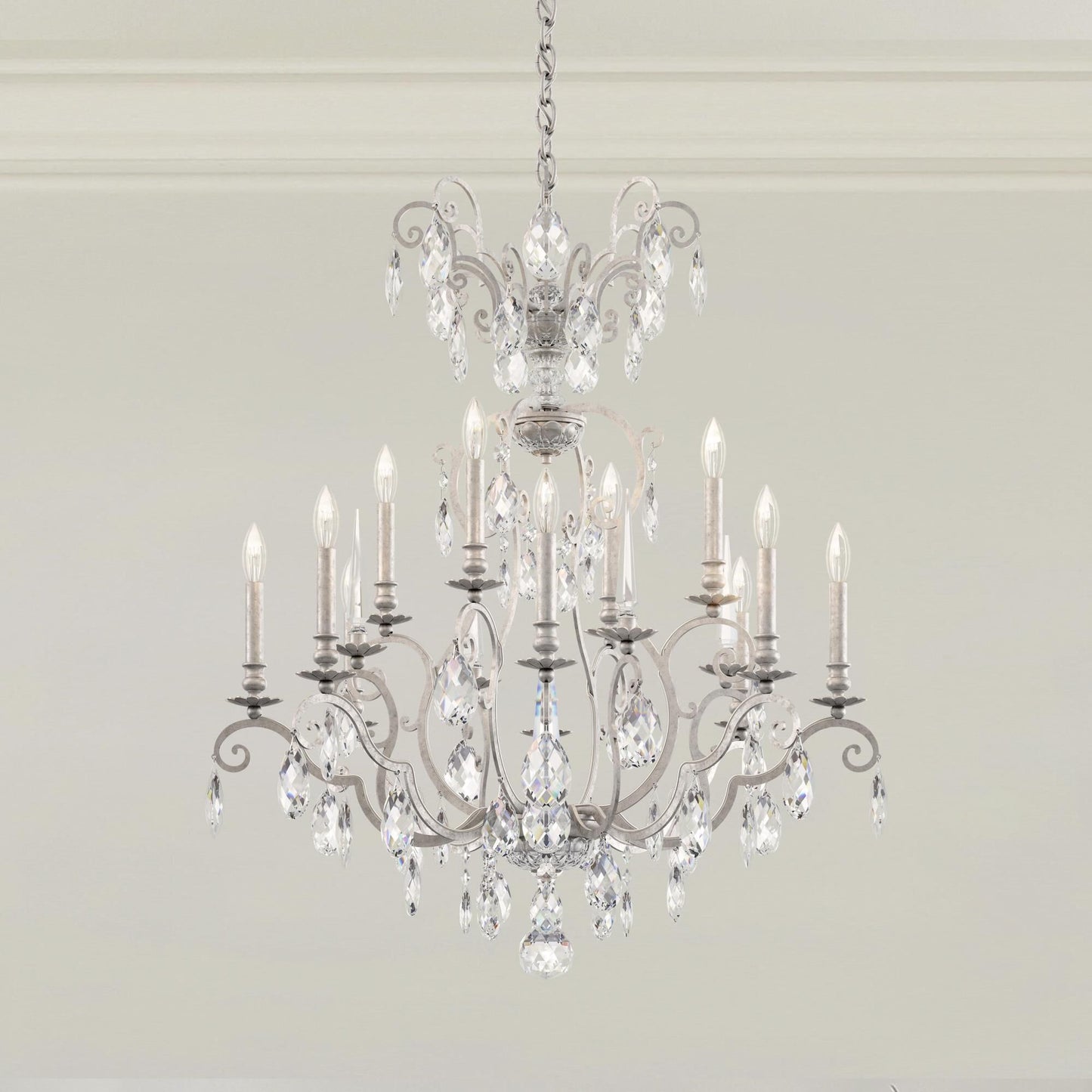 Schonbek Nouveau 32 Inch 12 Light Chandelier Cp484630