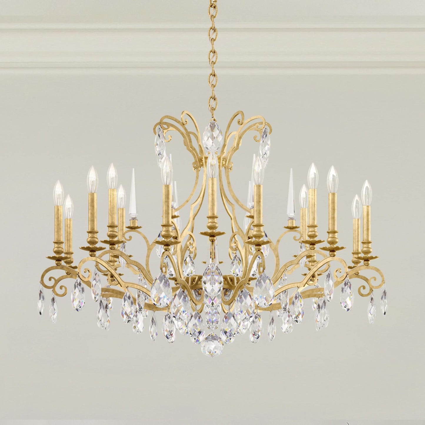 Schonbek Nouveau 40 Inch 18 Light Chandelier Cp484635