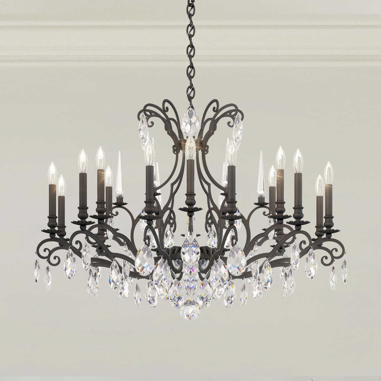 Schonbek Nouveau 40 Inch 18 Light Chandelier Cp484635