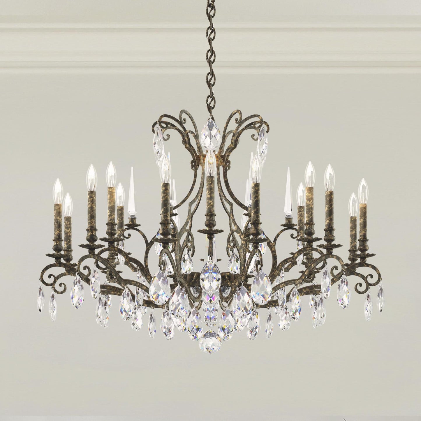 Schonbek Nouveau 40 Inch 18 Light Chandelier Cp484635