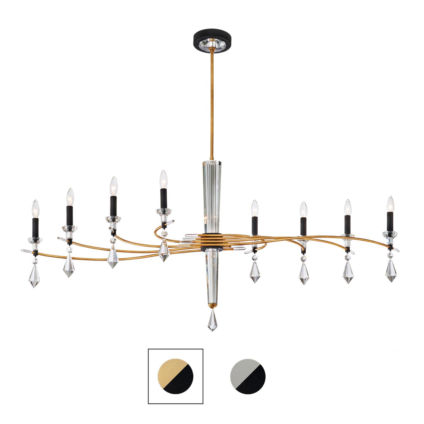 Schonbek Tempest 61 Inch Linear Suspension Light Cp817050