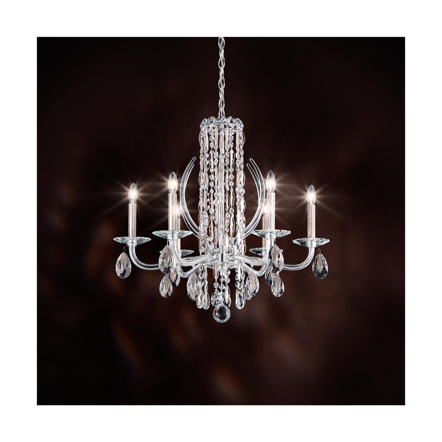 Schonbek Sarella 24 Inch 6 Light Chandelier Cp169975