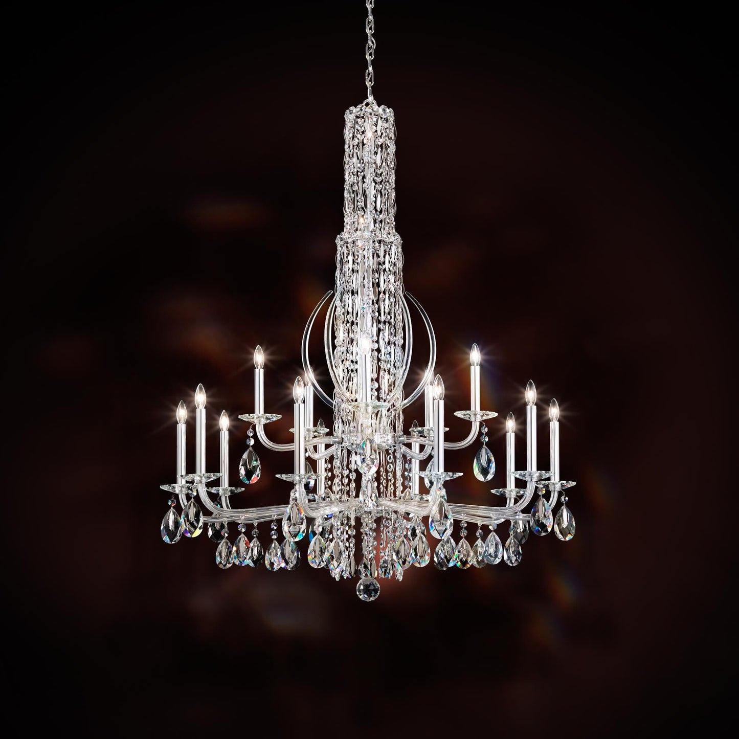 Schonbek Sarella 40 Inch 17 Light Chandelier Cp169986