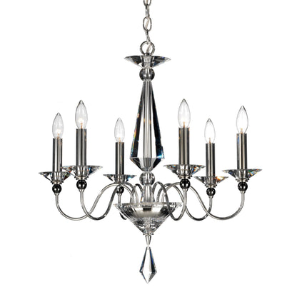 Schonbek Jasmine 22 Inch 6 Light Chandelier Cp118511