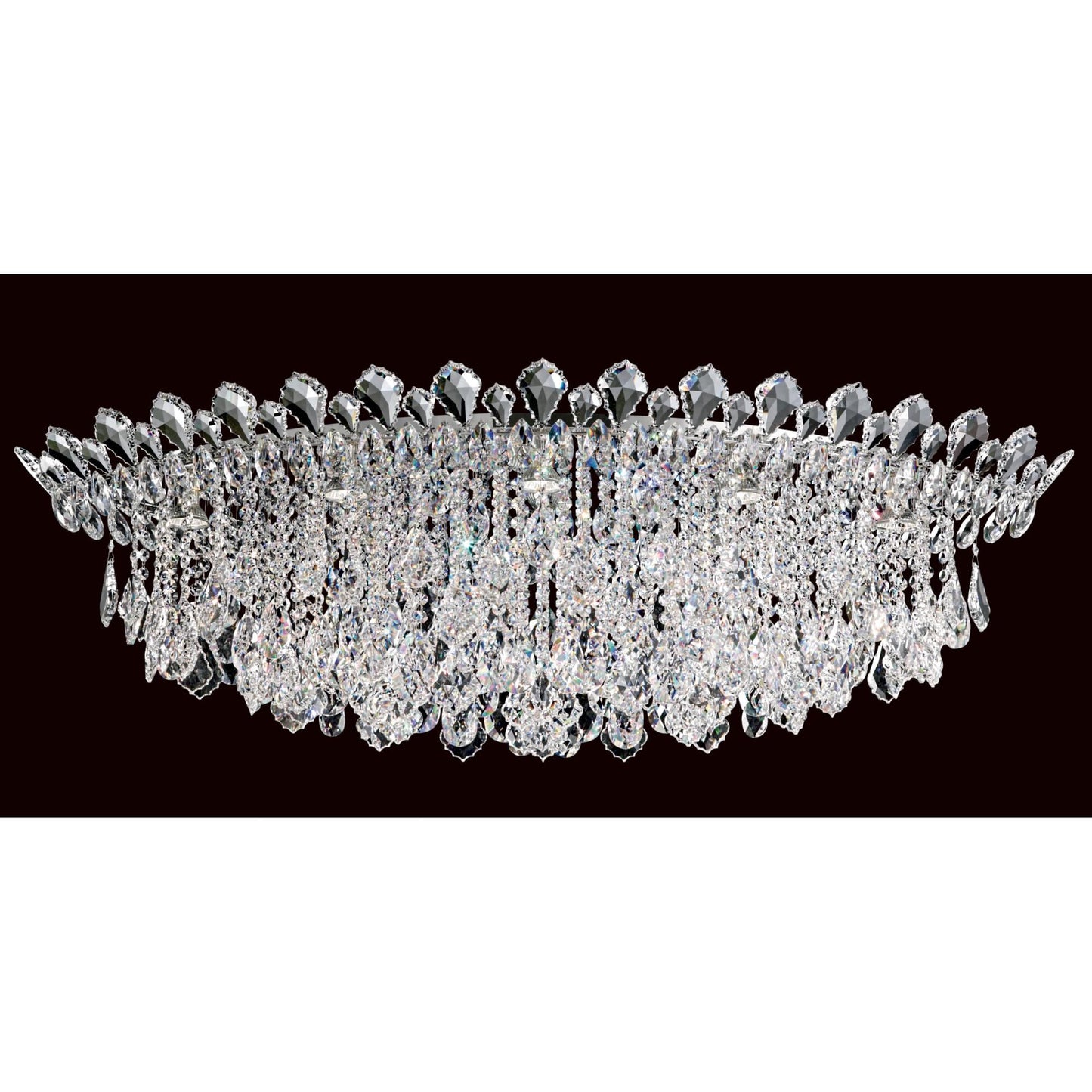 Schonbek Trilliane Strands 45 Inch 8 Light Flush Mount Cp179153