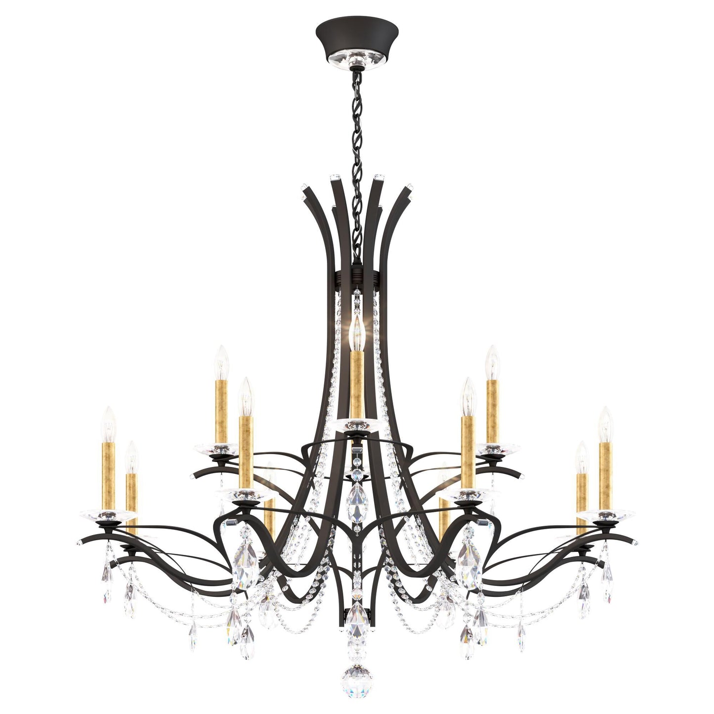 Schonbek Vesca 45 Inch 12 Light Chandelier Cp730336