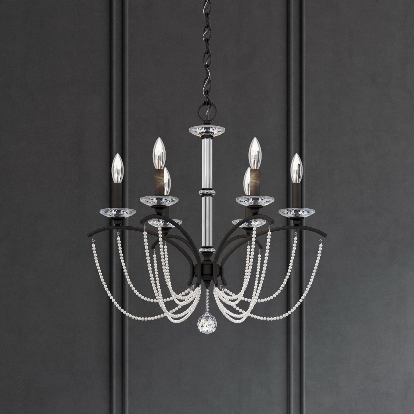 Schonbek Priscilla 6 Light Chandelier Cp527299