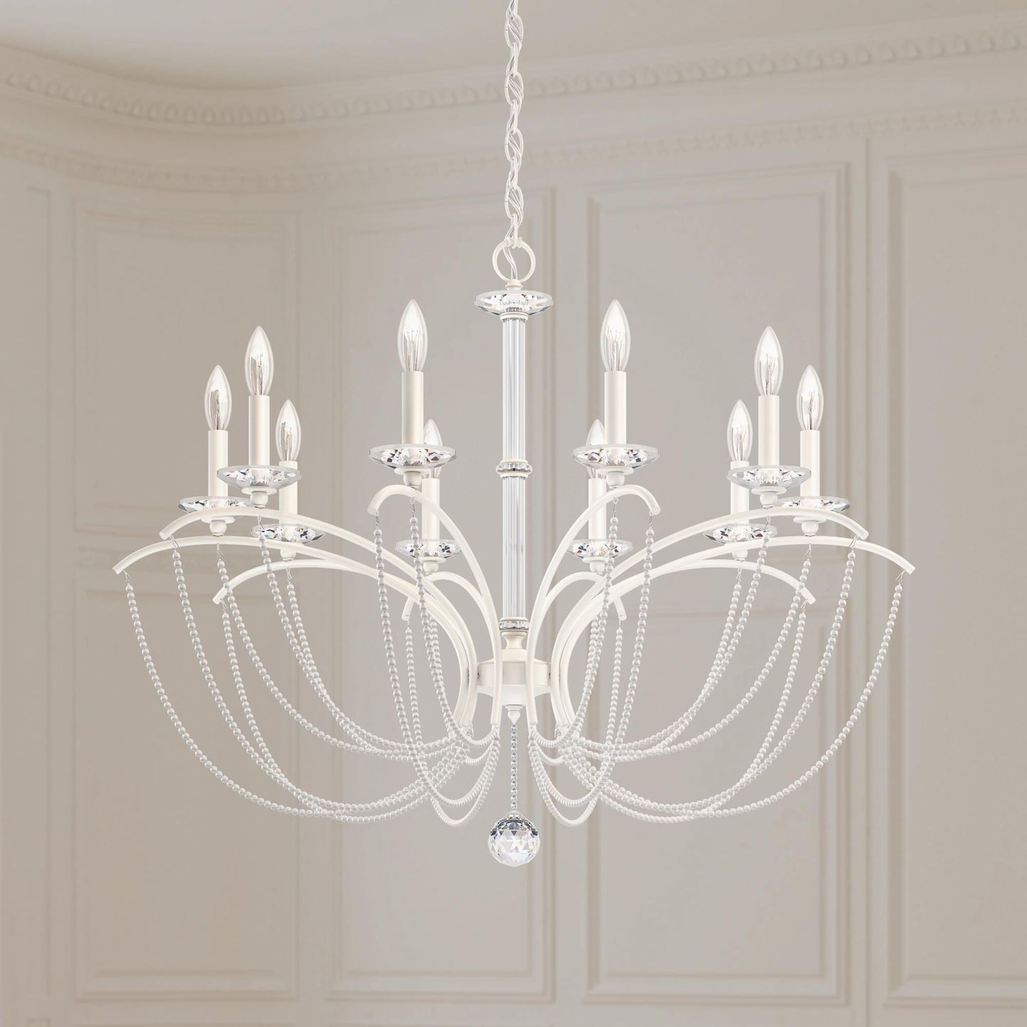 Schonbek Priscilla 10 Light Chandelier Cp527302