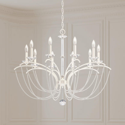 Schonbek Priscilla 10 Light Chandelier Cp527302