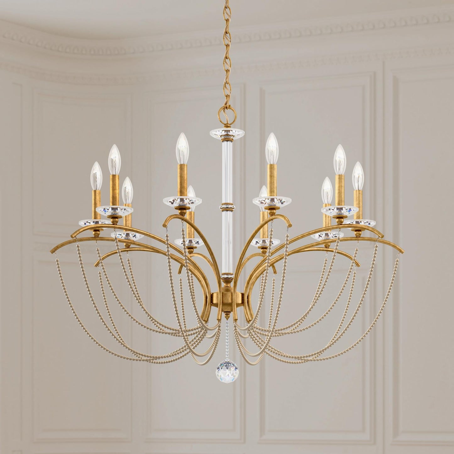 Schonbek Priscilla 10 Light Chandelier Cp527302