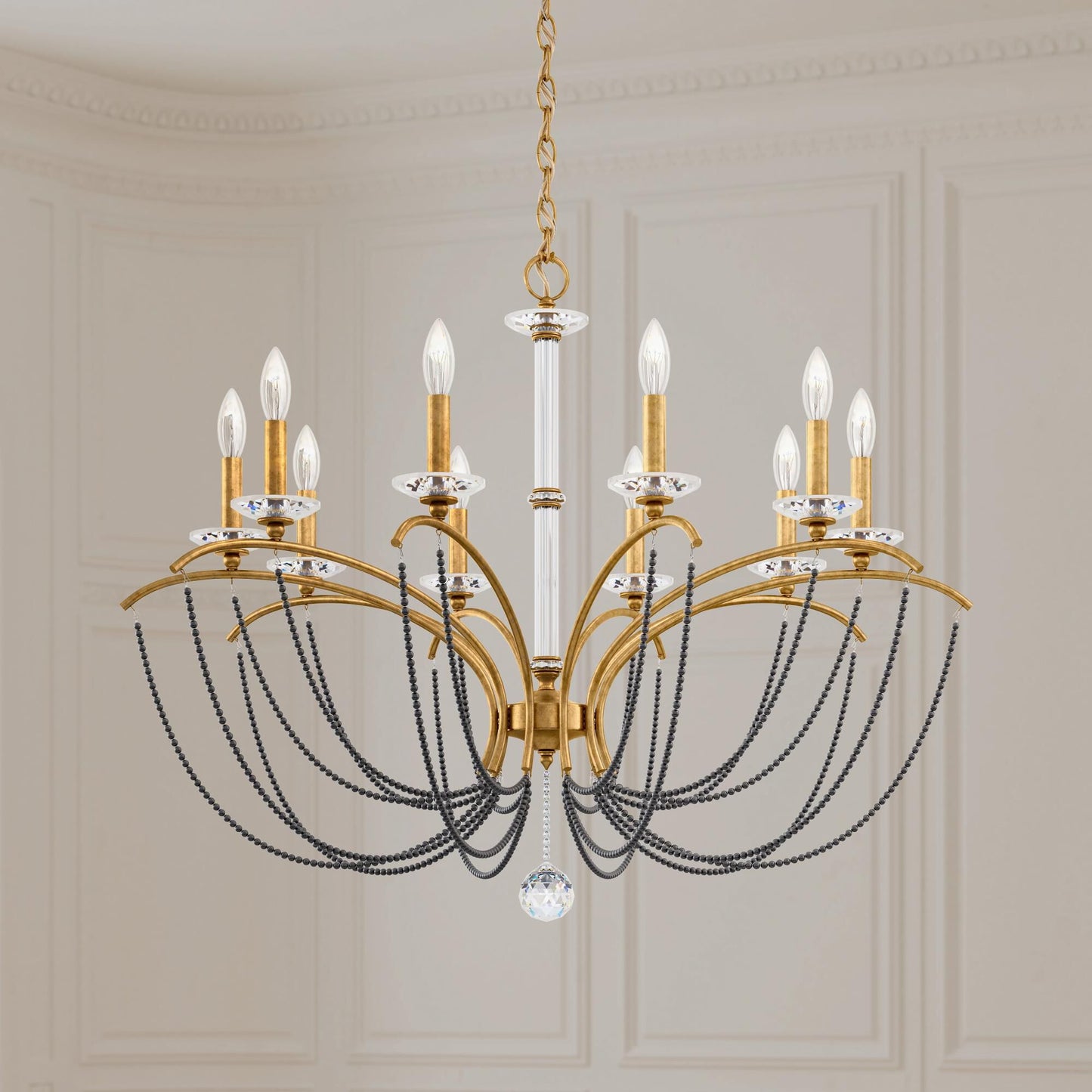 Schonbek Priscilla 10 Light Chandelier Cp527302