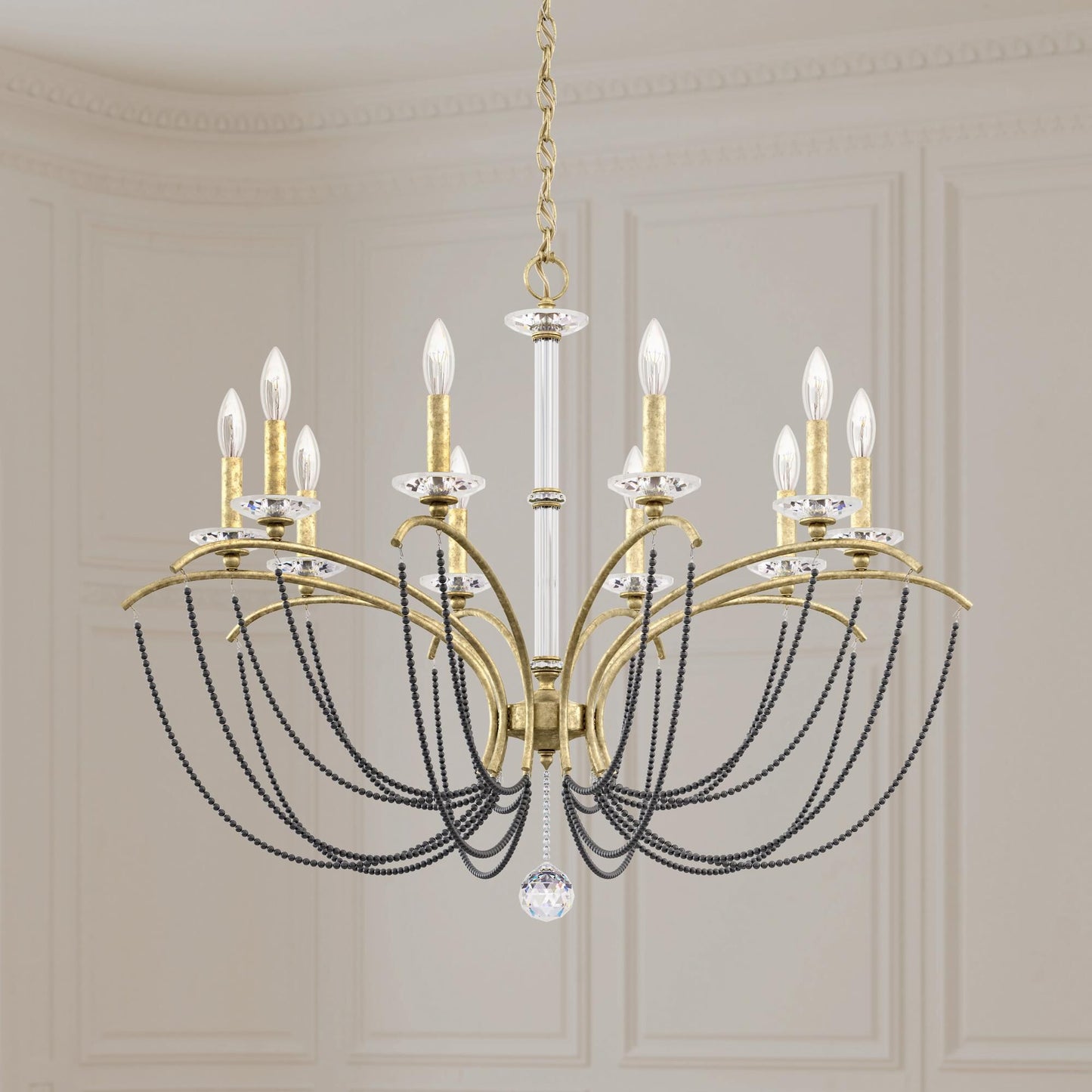 Schonbek Priscilla 10 Light Chandelier Cp527302