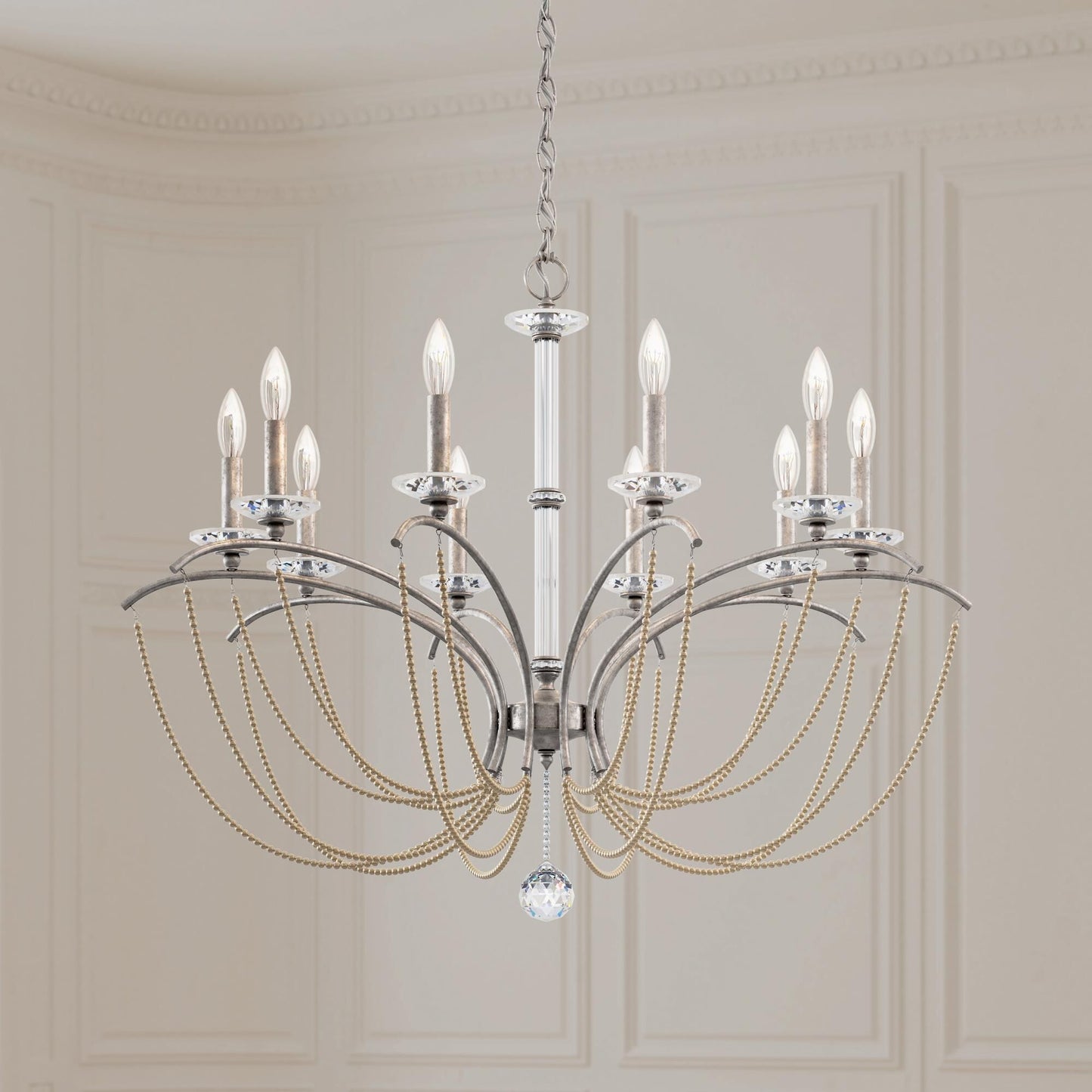 Schonbek Priscilla 10 Light Chandelier Cp527302