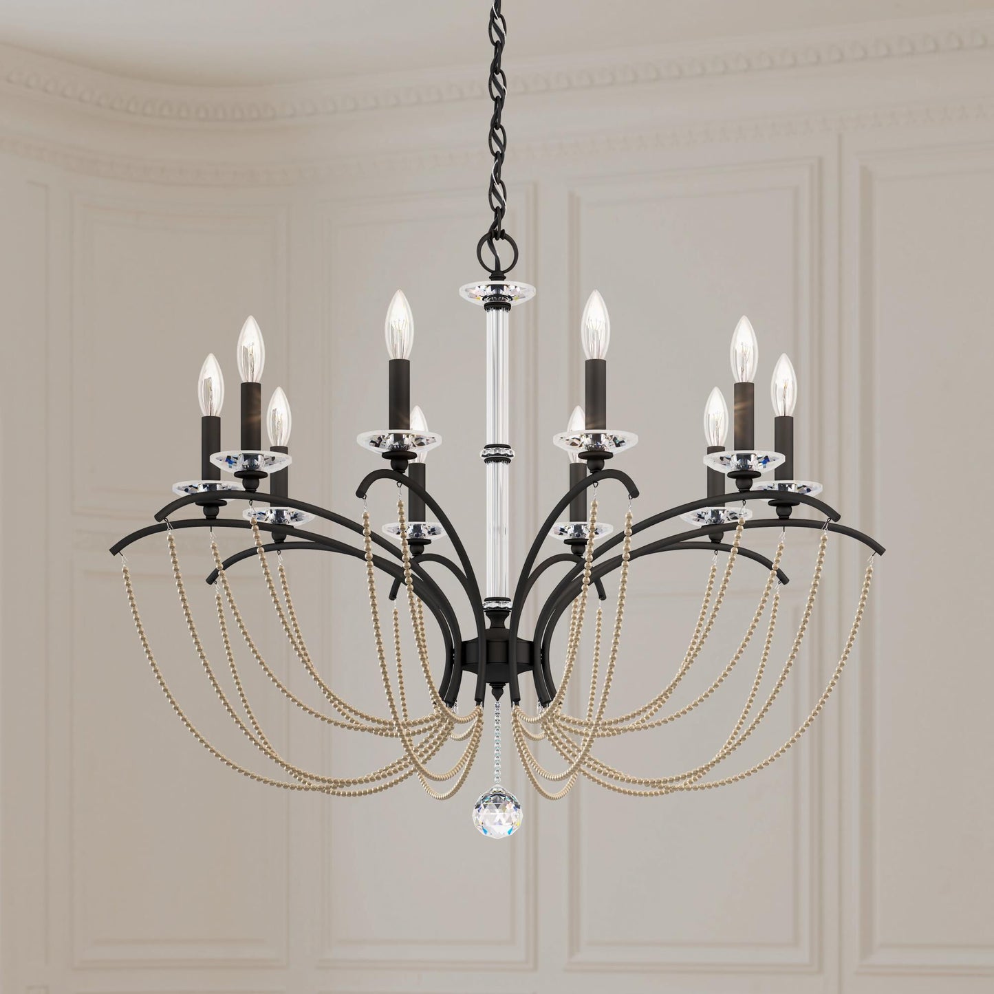 Schonbek Priscilla 10 Light Chandelier Cp527302