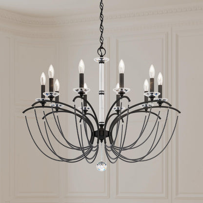 Schonbek Priscilla 10 Light Chandelier Cp527302