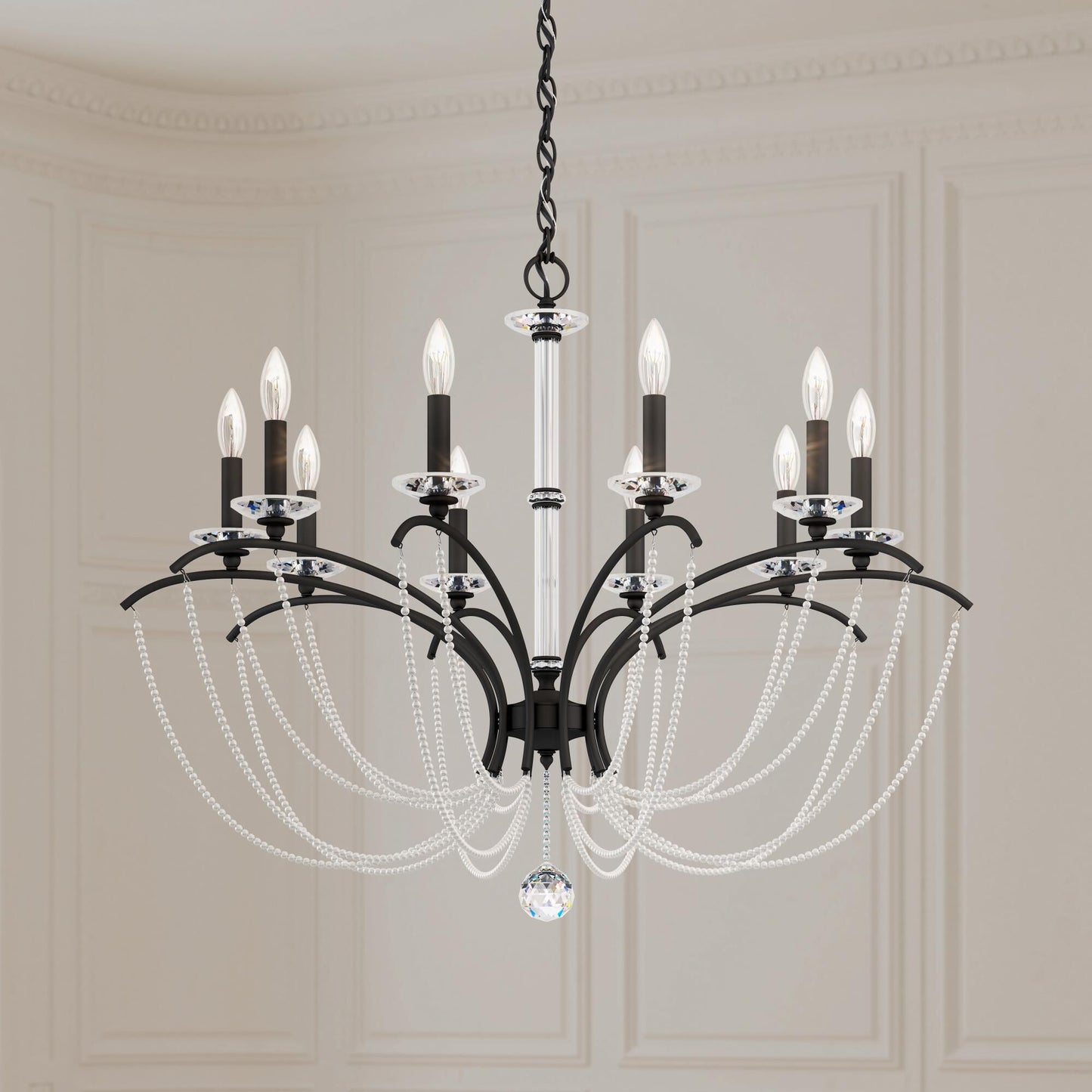 Schonbek Priscilla 10 Light Chandelier Cp527302