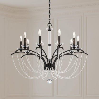 Schonbek Priscilla 10 Light Chandelier Cp527302