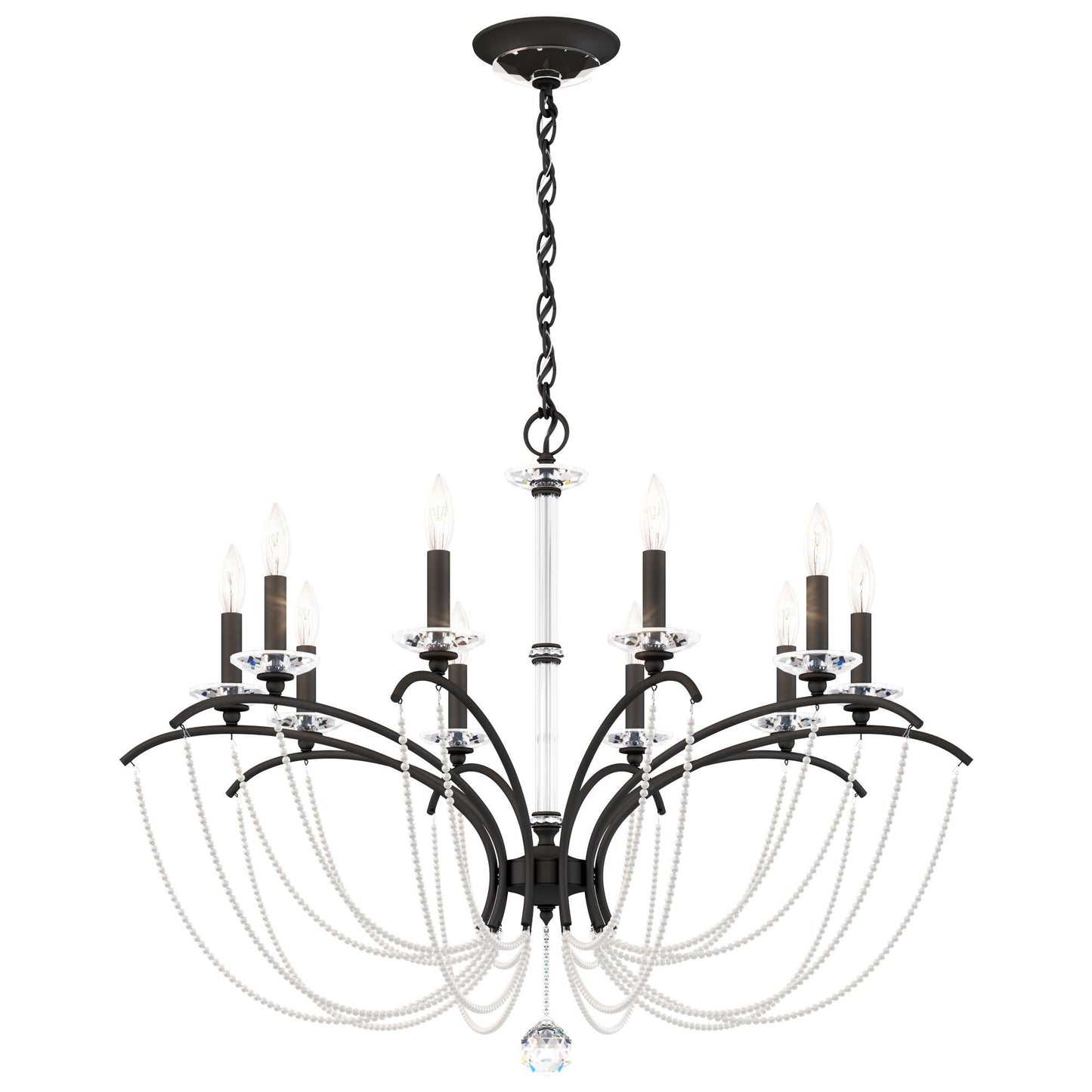 Schonbek Priscilla 10 Light Chandelier Cp527302