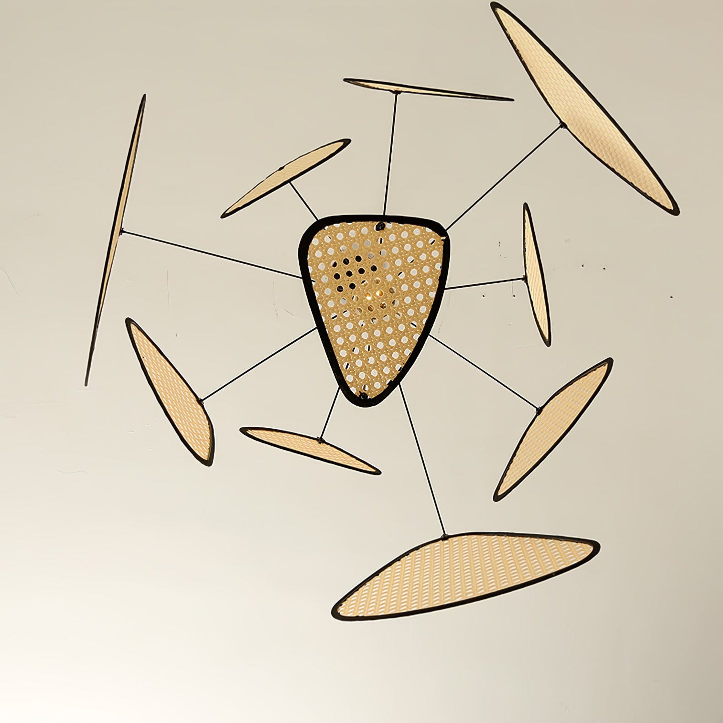 Screen Cannage Pendant Swag Light