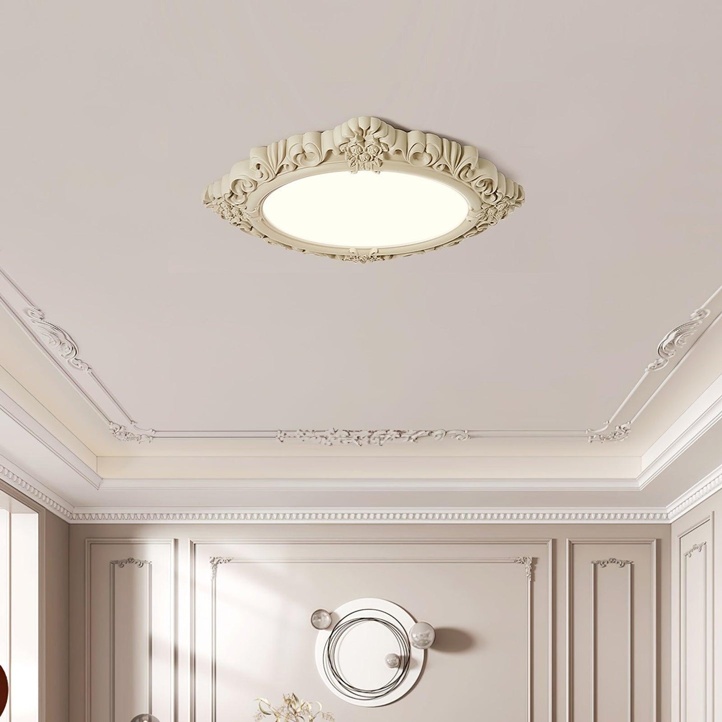 Sculpted Resin Ceiling light Ceiling Lamp