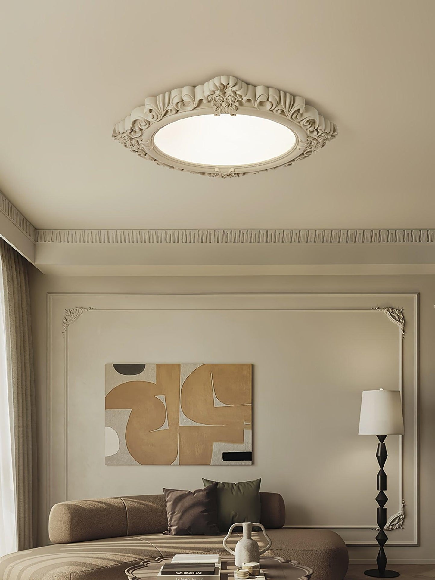 Sculpted Resin Ceiling light Ceiling Lamp