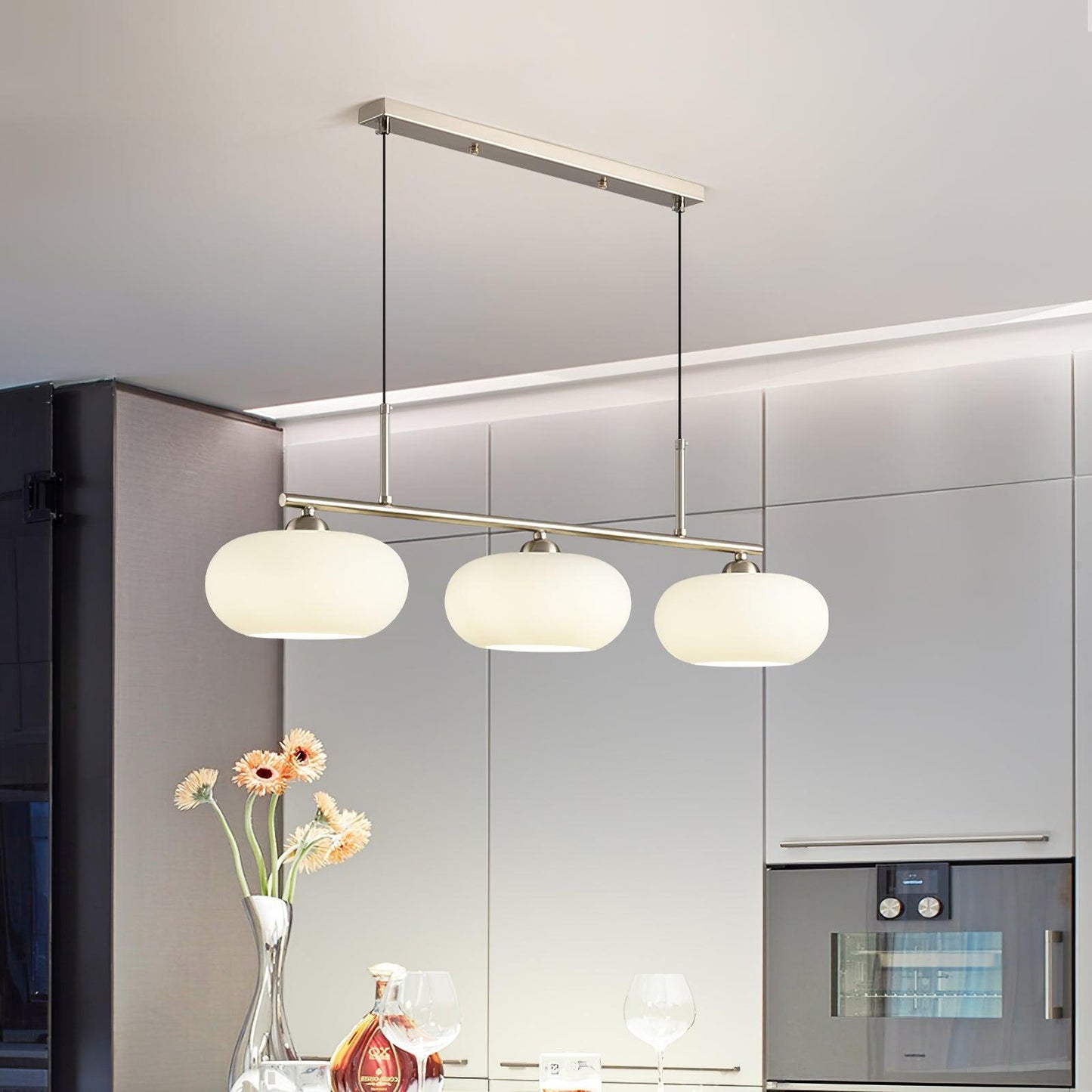 Sculptural Droplight Pendant Light