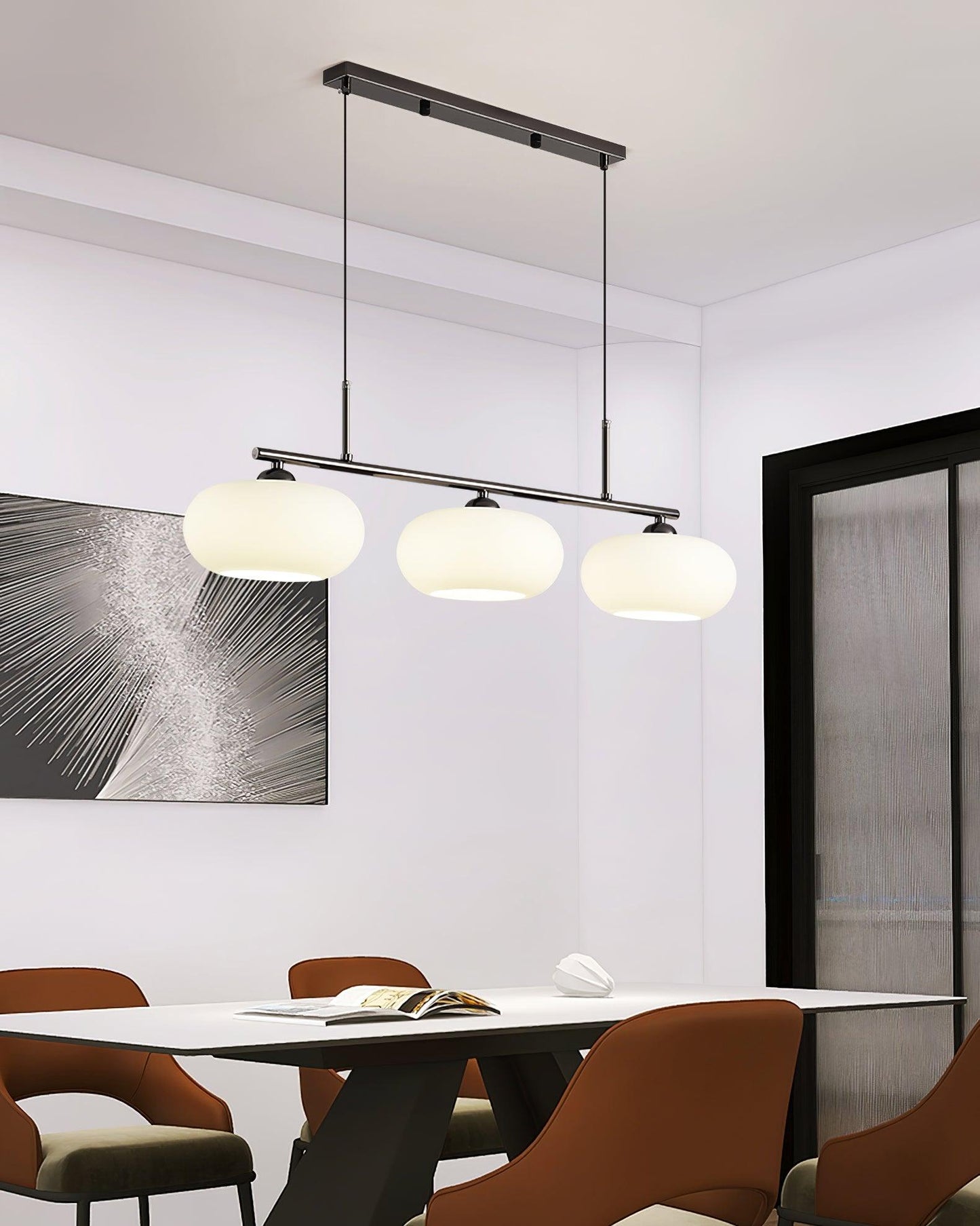 Sculptural Droplight Pendant Light