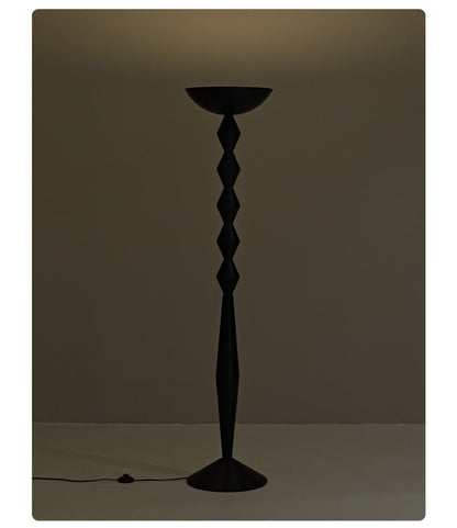 Sculptural Geometric Stack Floor Lamp