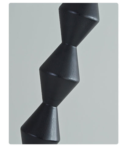 Sculptural Geometric Stack Floor Lamp