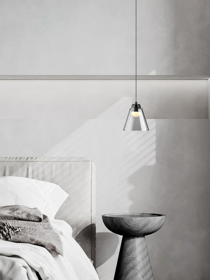 Sculptural Glass Hanging light Pendant Lamp