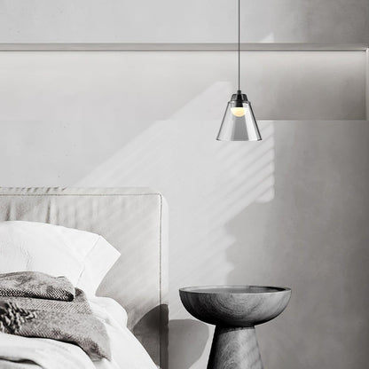 Sculptural Glass Hanging light Pendant Lamp