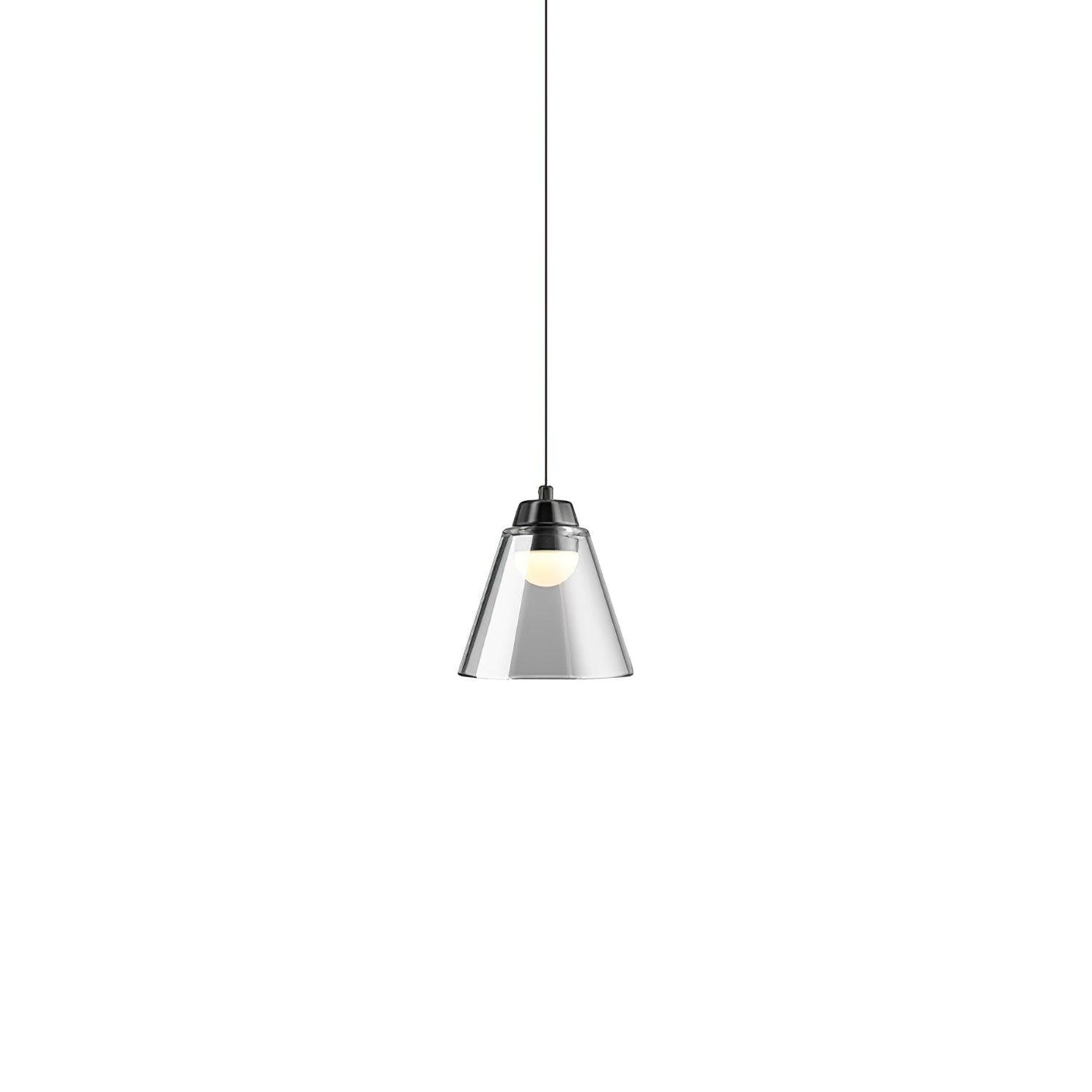 Sculptural Glass Hanging light Pendant Lamp