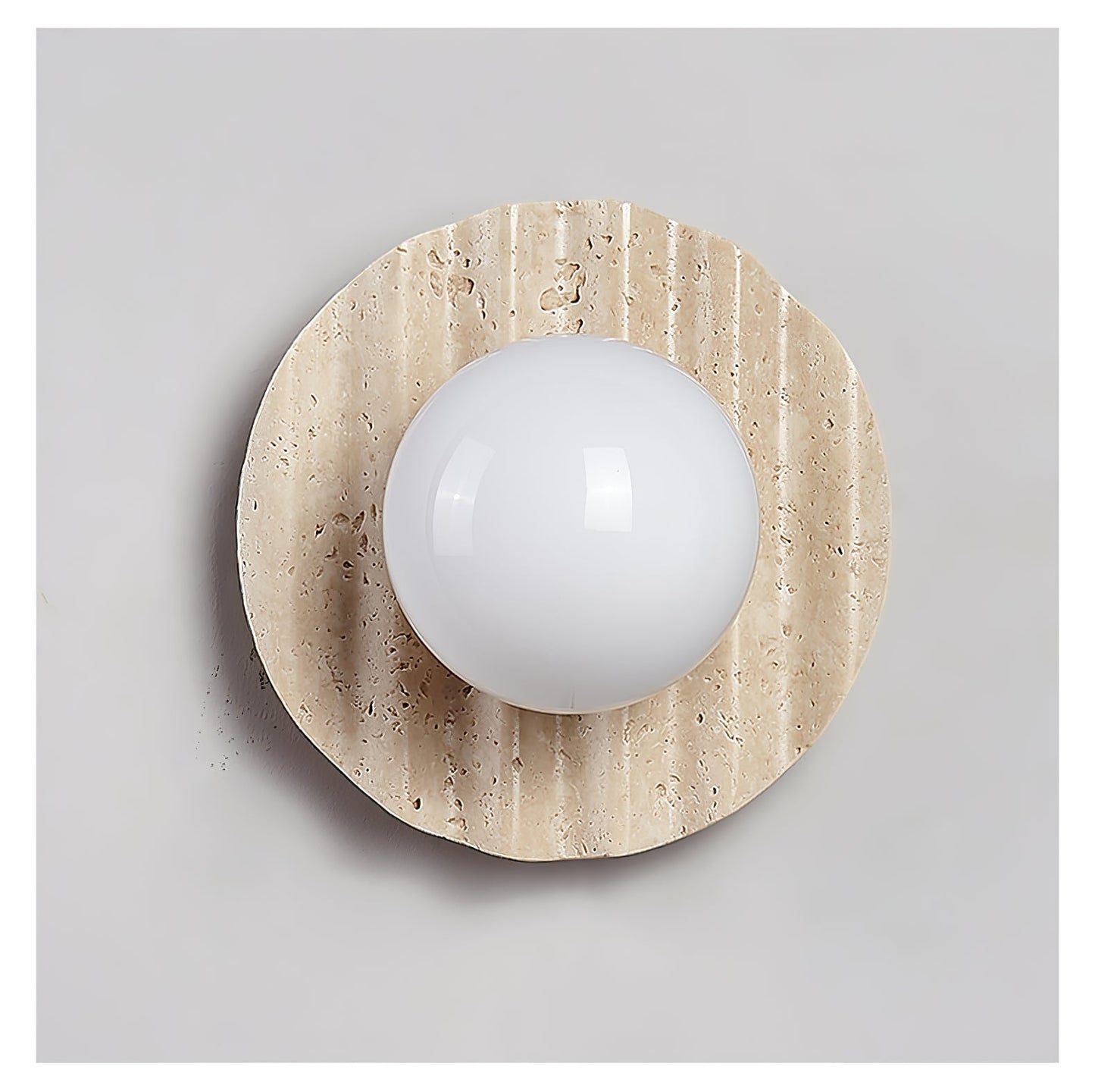 Selorar Travertine Wall Light
