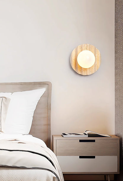 Selorar Travertine Wall Light