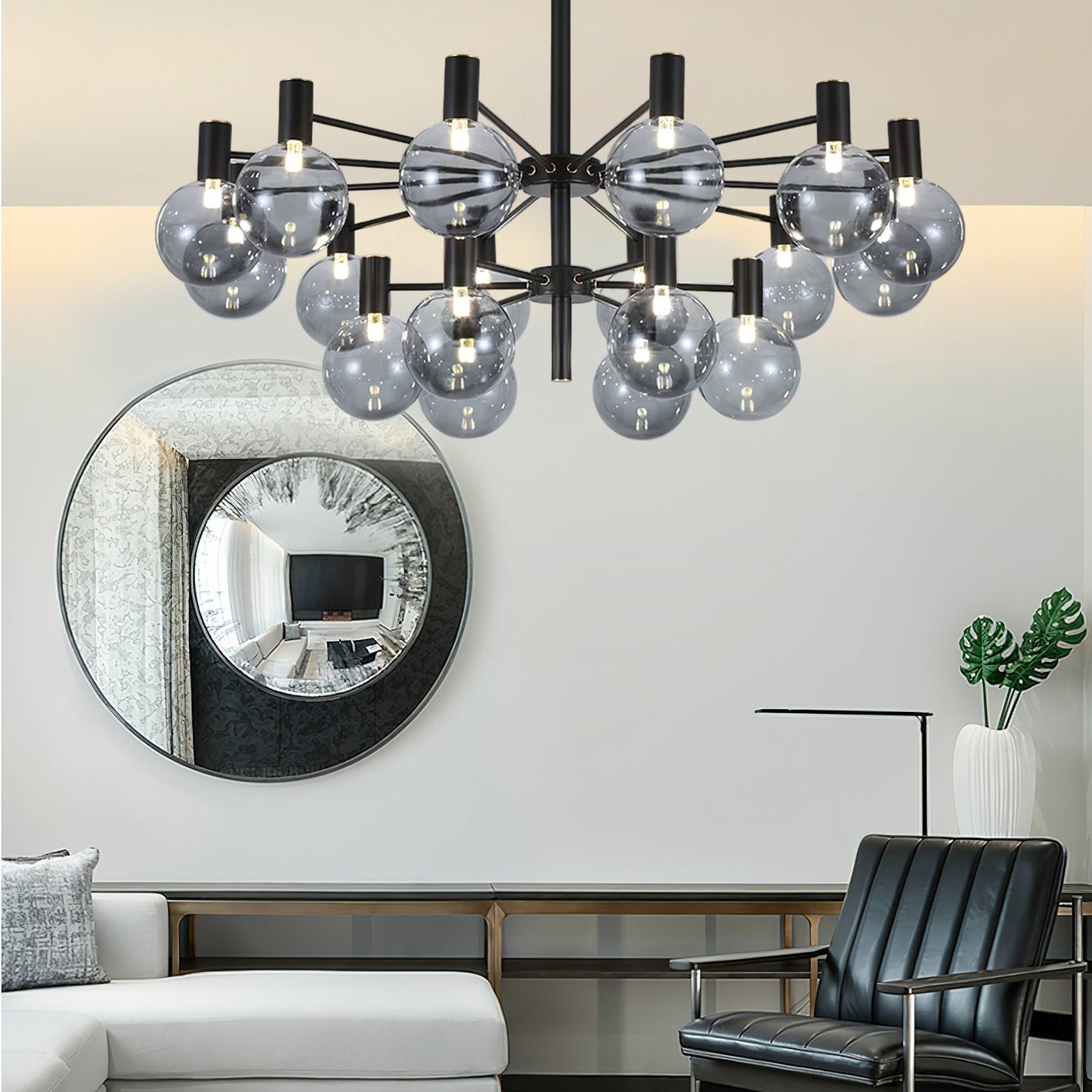 Selva Black Ceiling fixture Chandelier