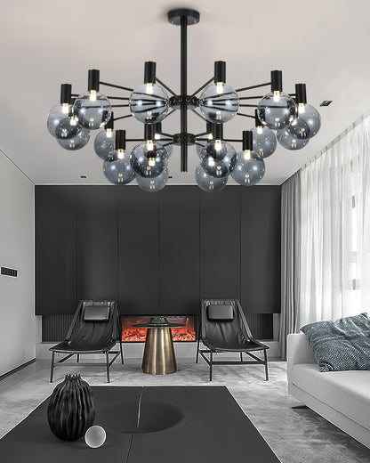 Selva Black Ceiling fixture Chandelier