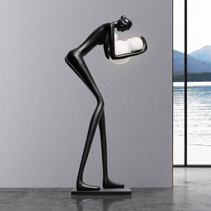 Sentinel Sculpture Uplight Lamp Floor Lamp